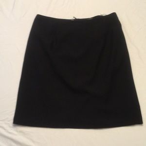 Black suit skirt
